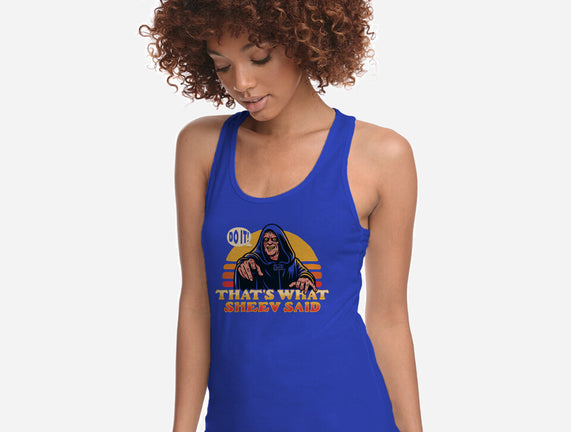 That's What Sheev Said