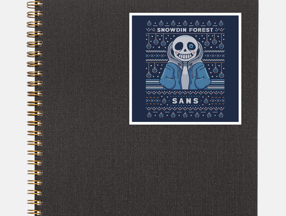 Snowdin Forest Ugly Sweater