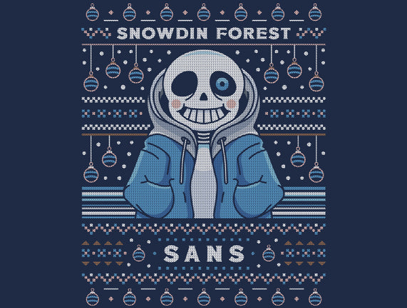 Snowdin Forest Ugly Sweater