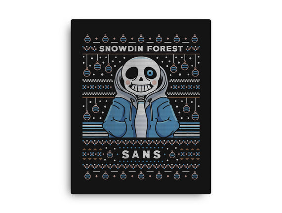 Snowdin Forest Ugly Sweater