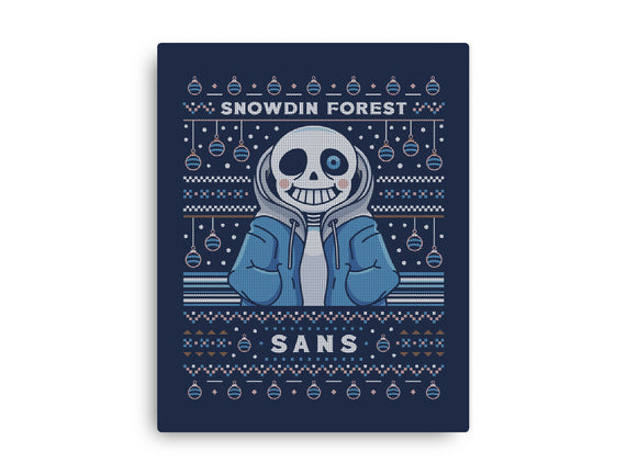 Snowdin Forest Ugly Sweater