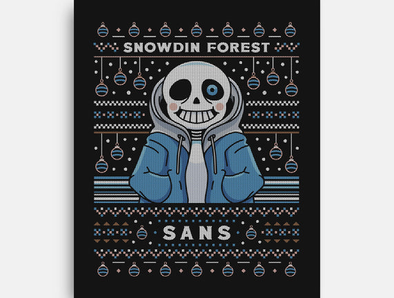 Snowdin Forest Ugly Sweater