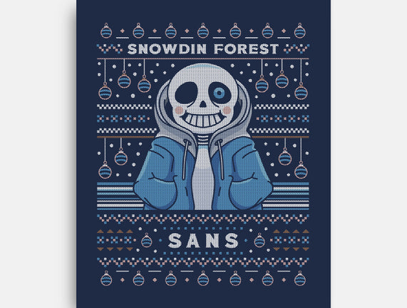 Snowdin Forest Ugly Sweater