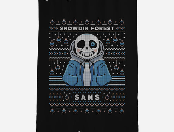 Snowdin Forest Ugly Sweater