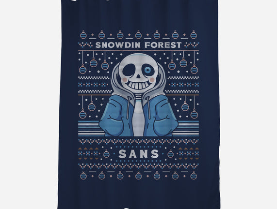Snowdin Forest Ugly Sweater