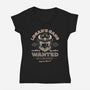 The Eufaula Desert Bandit-Womens-V-Neck-Tee-LAGELANTEE