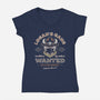 The Eufaula Desert Bandit-Womens-V-Neck-Tee-LAGELANTEE