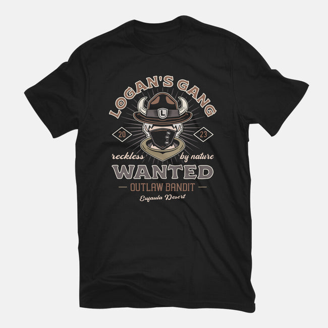 The Eufaula Desert Bandit-Womens-Fitted-Tee-LAGELANTEE