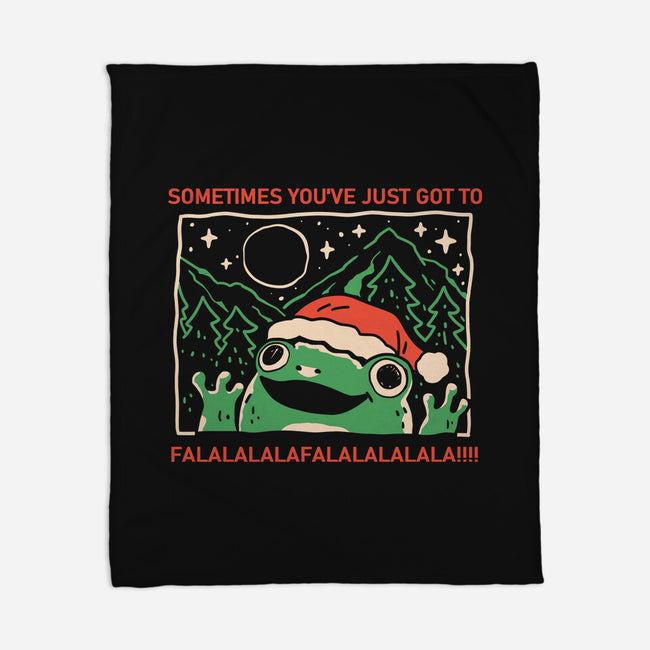 Sometimes Falala-None-Fleece-Blanket-yumie