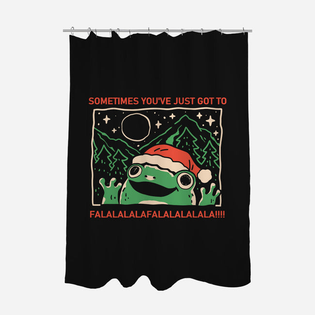 Sometimes Falala-None-Polyester-Shower Curtain-yumie