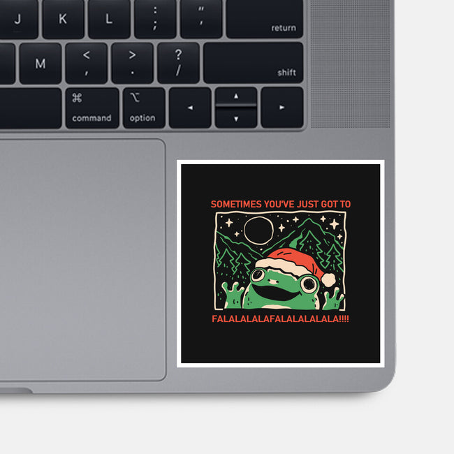 Sometimes Falala-None-Glossy-Sticker-yumie