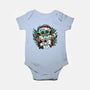 Christmas In The Galaxy-Baby-Basic-Onesie-glitchygorilla