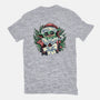 Christmas In The Galaxy-Mens-Basic-Tee-glitchygorilla