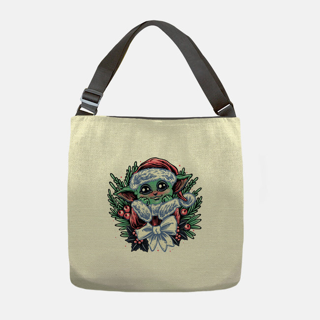 Christmas In The Galaxy-None-Adjustable Tote-Bag-glitchygorilla