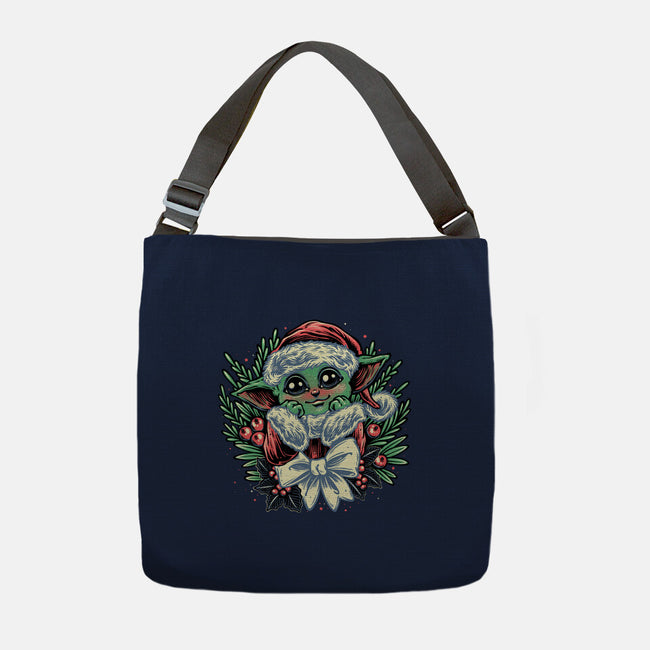 Christmas In The Galaxy-None-Adjustable Tote-Bag-glitchygorilla