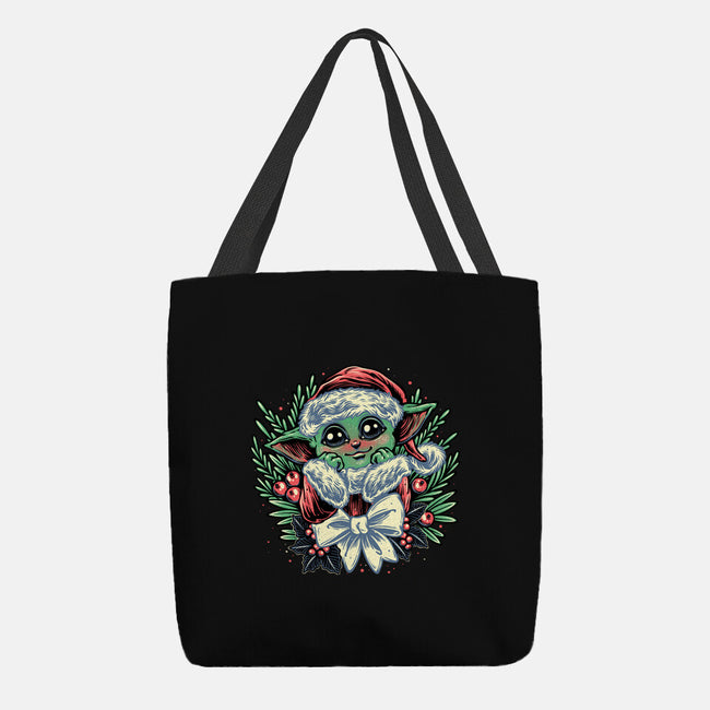 Christmas In The Galaxy-None-Basic Tote-Bag-glitchygorilla