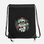 Christmas In The Galaxy-None-Drawstring-Bag-glitchygorilla