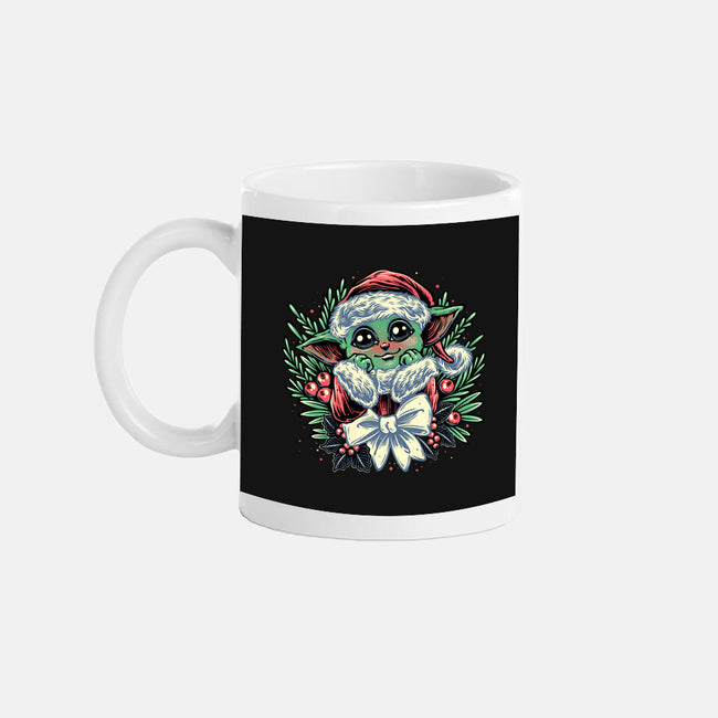 Christmas In The Galaxy-None-Mug-Drinkware-glitchygorilla