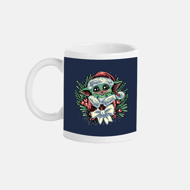 Christmas In The Galaxy-None-Mug-Drinkware-glitchygorilla