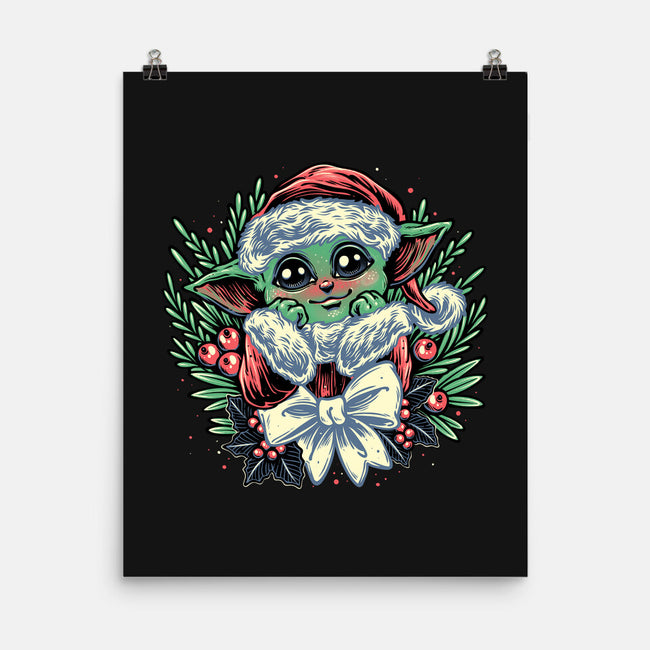 Christmas In The Galaxy-None-Matte-Poster-glitchygorilla