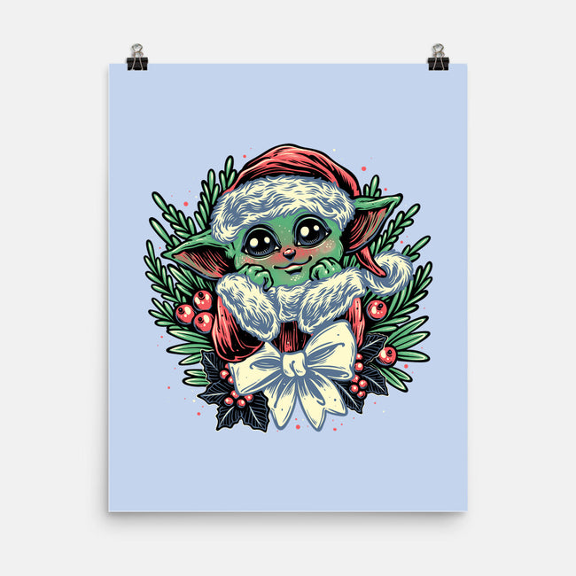 Christmas In The Galaxy-None-Matte-Poster-glitchygorilla