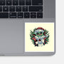 Christmas In The Galaxy-None-Glossy-Sticker-glitchygorilla