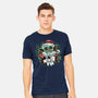 Christmas In The Galaxy-Mens-Heavyweight-Tee-glitchygorilla