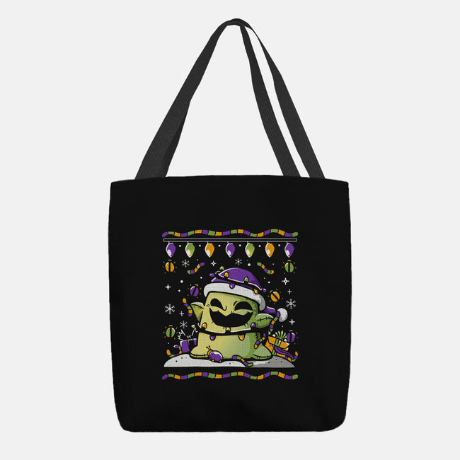 Boogey Christmas-None-Basic Tote-Bag-Vallina84