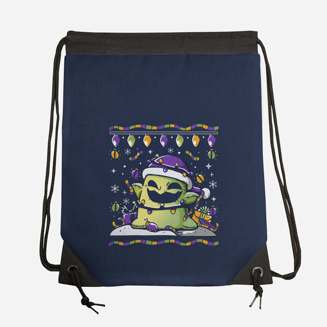 Boogey Christmas-None-Drawstring-Bag-Vallina84
