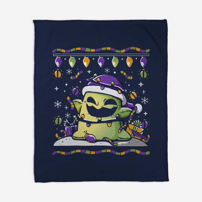 Boogey Christmas-None-Fleece-Blanket-Vallina84
