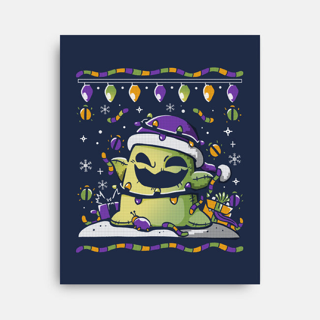 Boogey Christmas-None-Stretched-Canvas-Vallina84