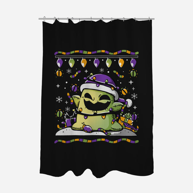 Boogey Christmas-None-Polyester-Shower Curtain-Vallina84