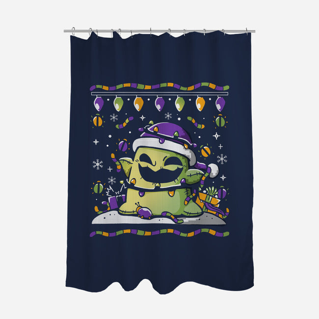 Boogey Christmas-None-Polyester-Shower Curtain-Vallina84