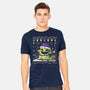 Boogey Christmas-Mens-Heavyweight-Tee-Vallina84