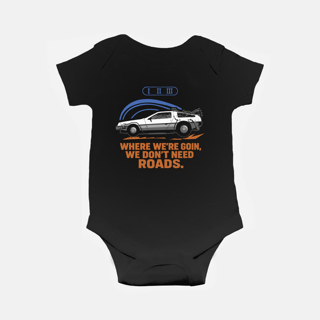 Don't Need Roads-Baby-Basic-Onesie-Andriu