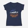 Don't Need Roads-Womens-V-Neck-Tee-Andriu