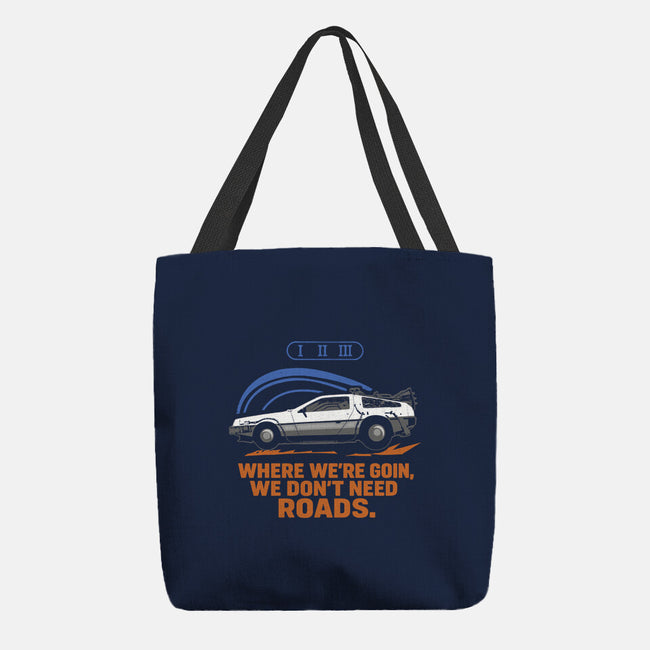 Don't Need Roads-None-Basic Tote-Bag-Andriu