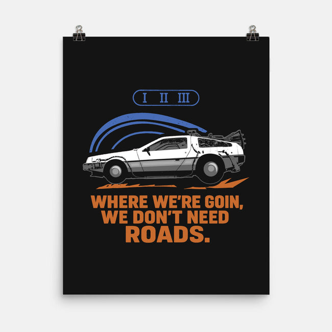 Don't Need Roads-None-Matte-Poster-Andriu