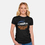 Don't Need Roads-Womens-Fitted-Tee-Andriu
