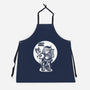 Silent Nights Dark Rides-Unisex-Kitchen-Apron-krisren28