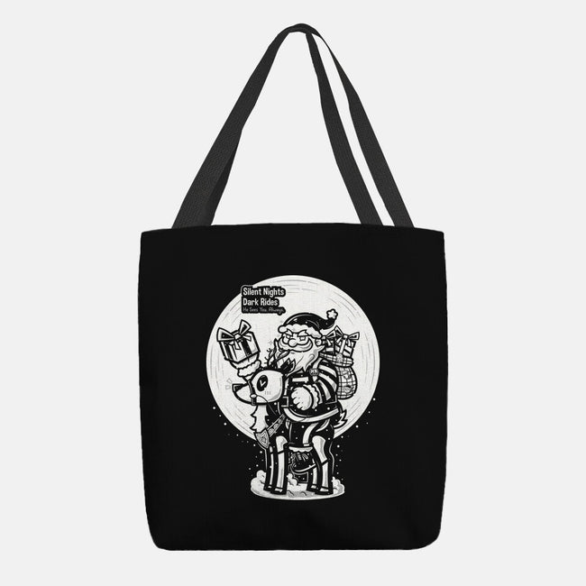 Silent Nights Dark Rides-None-Basic Tote-Bag-krisren28