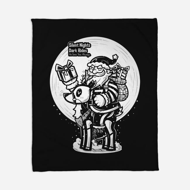 Silent Nights Dark Rides-None-Fleece-Blanket-krisren28