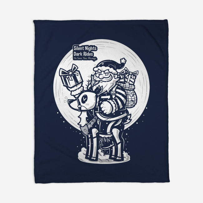 Silent Nights Dark Rides-None-Fleece-Blanket-krisren28