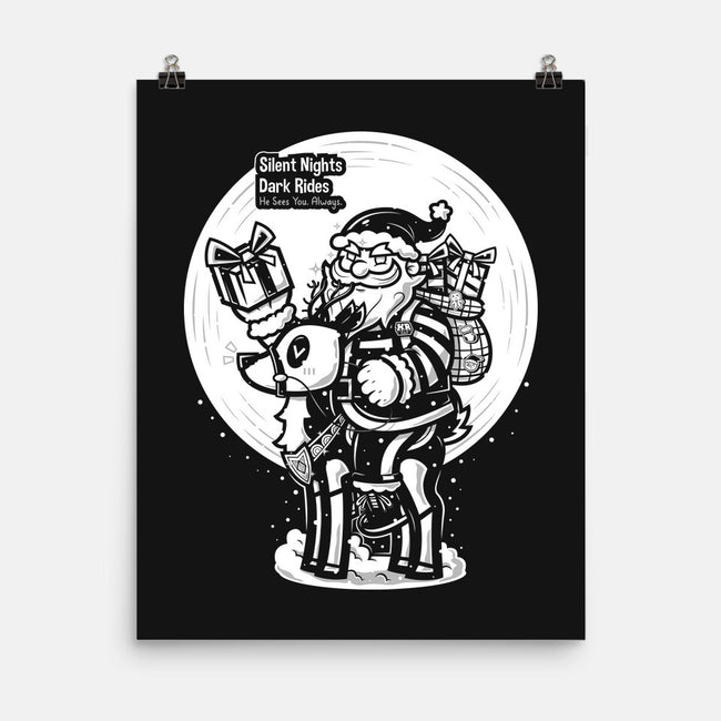 Silent Nights Dark Rides-None-Matte-Poster-krisren28