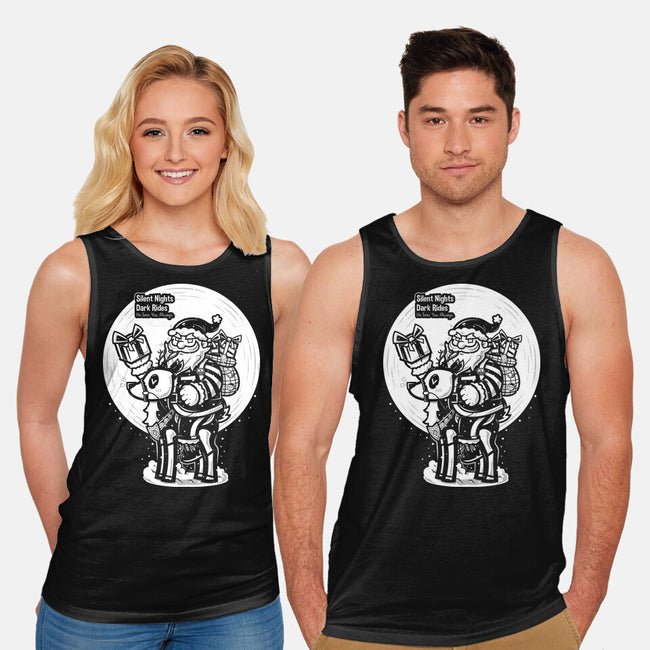 Silent Nights Dark Rides-Unisex-Basic-Tank-krisren28