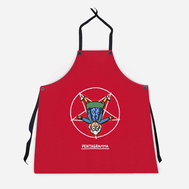 Pentagramma-Unisex-Kitchen-Apron-rodrigobhz