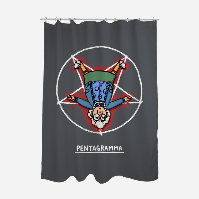 Pentagramma-None-Polyester-Shower Curtain-rodrigobhz