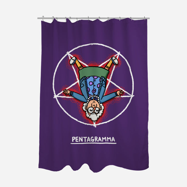 Pentagramma-None-Polyester-Shower Curtain-rodrigobhz