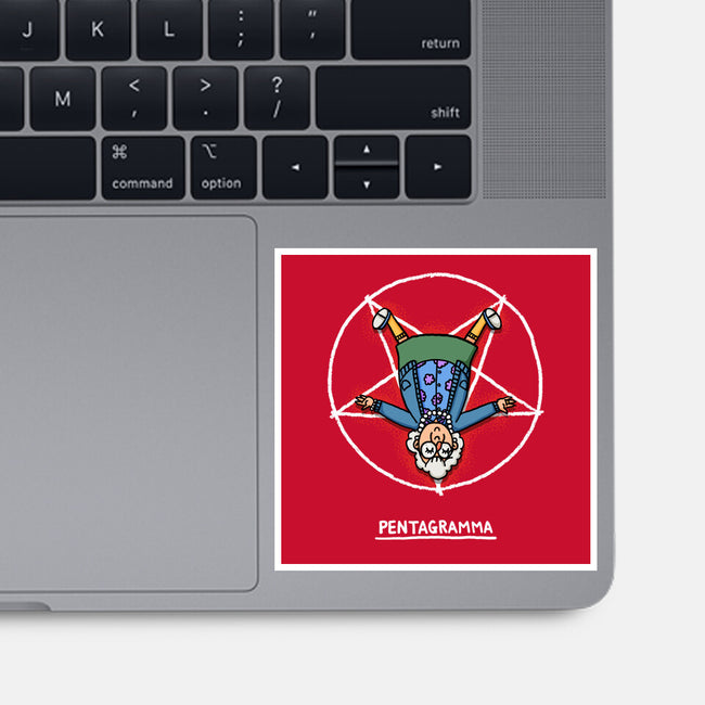 Pentagramma-None-Glossy-Sticker-rodrigobhz