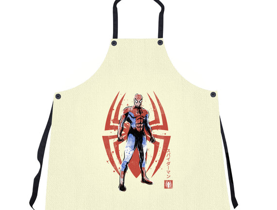 The Human Spider Sumi-e